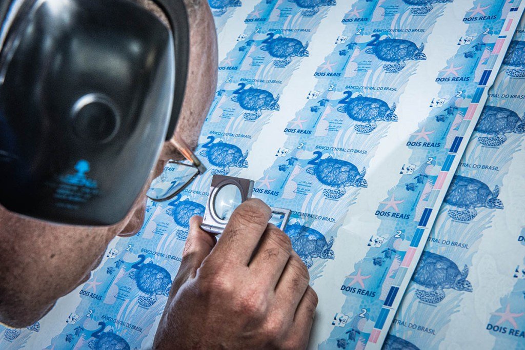 Casa Da Moeda; Setor de Notas; Reais; Produção; Finanças