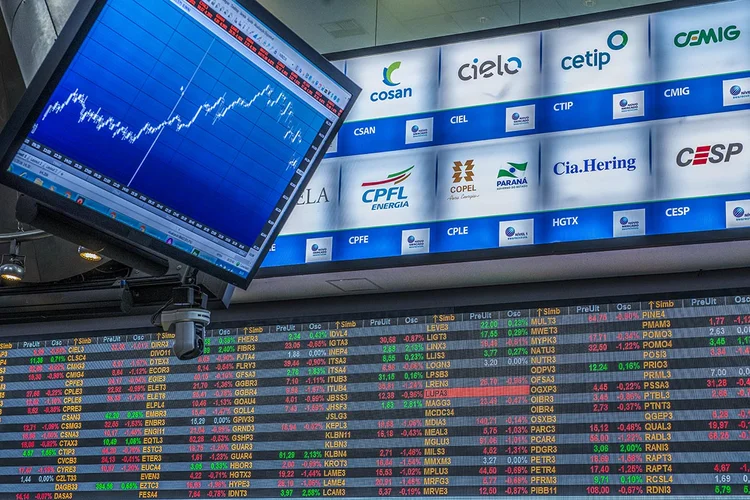 Bolsa: Ibovespa vem de leve queda de 0,09% (Germano Lüders/Exame)