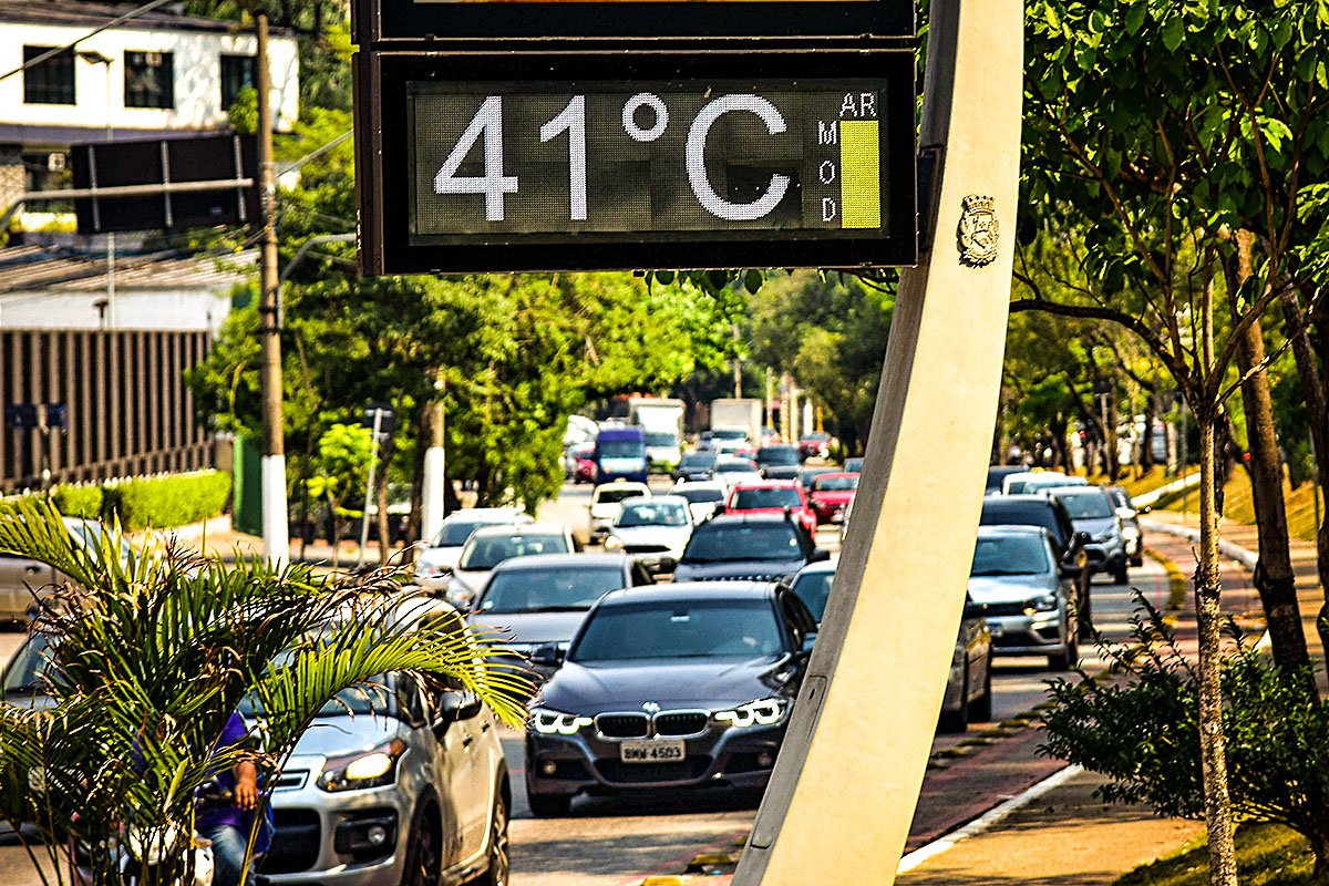 São Paulo iguala recorde de calor e cidades passam dos 40 ºC
