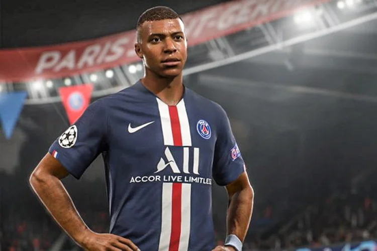 Fifa 21: jogo tem Kylian Mbappé como destaque de divulgação (EA/Divulgação)