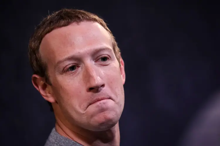 Mark Zuckerberg, CEO do Meta (antigo Facebook): ações despencaram 26% nesta quinta-feira (Drew Angerer/Getty Images)