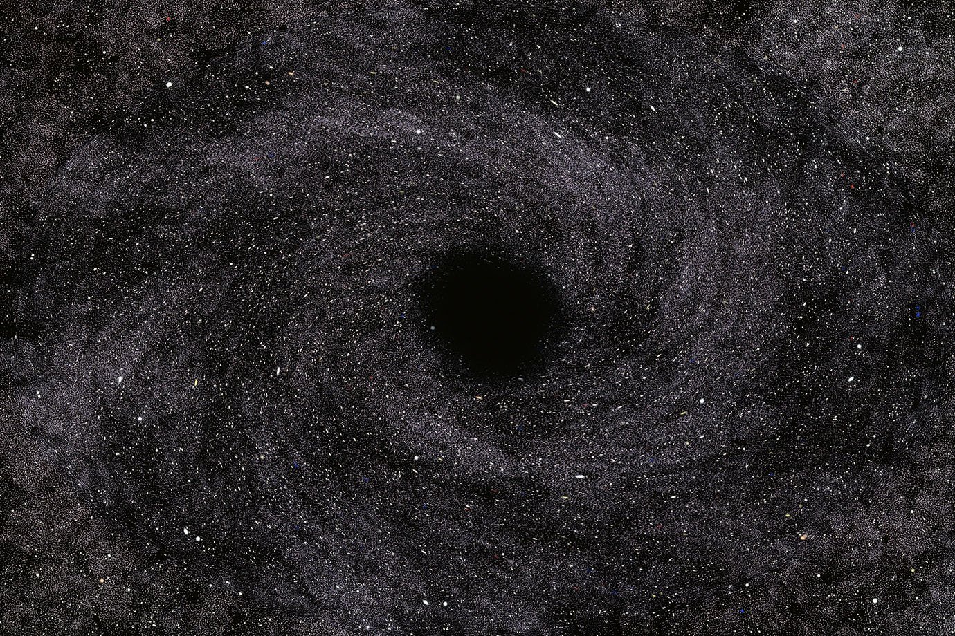 Black Hole, digital illustration