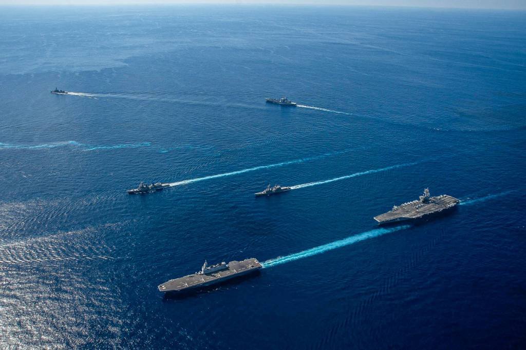 EUA envia navios autônomos para o Japão, em 1ª implantação perto da China