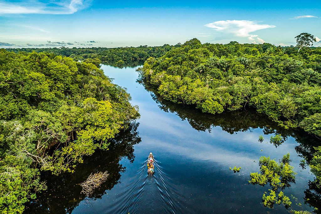 Amazônia: fundo está congelado (Andre Dib/Pulsar)