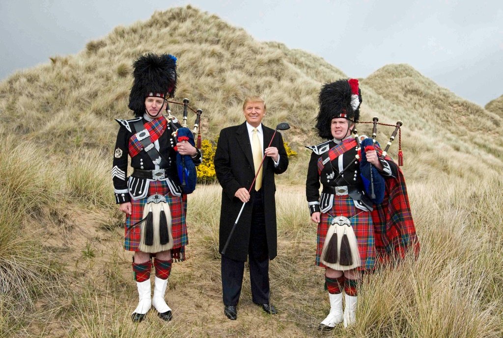 Escócia dá aval para Trump construir campo de golfe, apesar de oposições