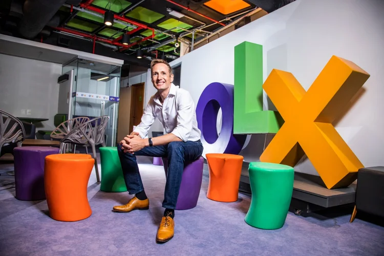 Andries Oudshoorn, presidente da OLX Brasil: expansão em imóveis (OLX/Divulgação)