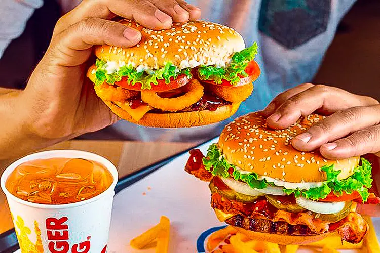 Burger King: nova identidade visual é mais "apetitosa", diz a empresa (Burger King/Divulgação)