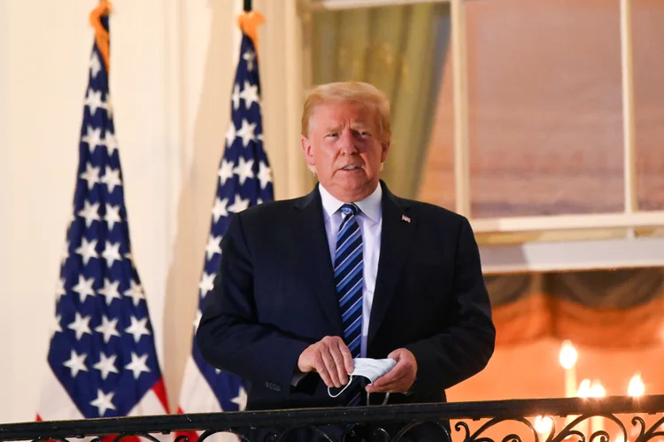 Coronavírus: o médico afirmou que Trump completou o tratamento sem qualquer evidência de efeitos adversos (Erin Scott/Reuters)