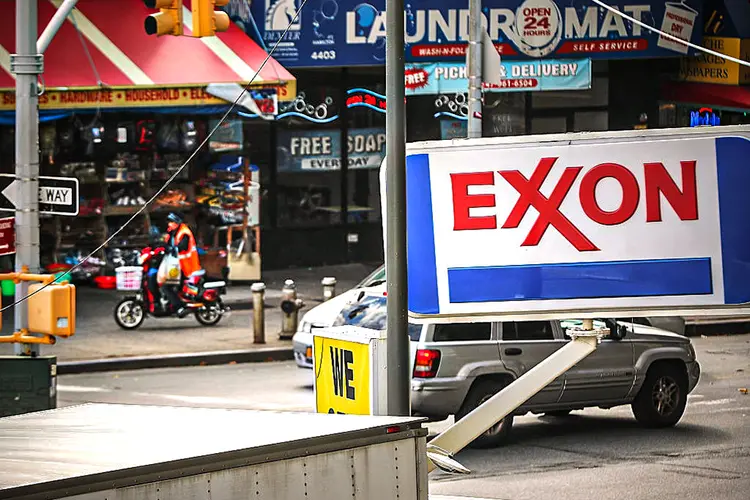Exxon: ações da petroleira já caíram 52% neste ano por causa da retração dos preços do combustível (Spencer Platt/Getty Images)
