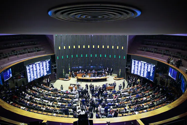 Plenário da Câmara dos Deputados, em Brasília (Fabio Rodrigues Pozzebom/Agência Brasil)