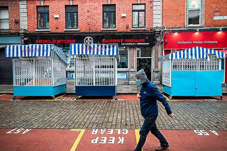 Lockdown Irlanda: segunda onda de coronavírus avança na Europa (Niall Carson - PA Images / Colaborador/Getty Images)