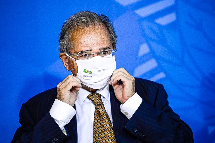 Paulo Guedes, ministro da Economia: desenvolvimento sustentável da Amazônia deve fazer parte de um esforço mais amplo de aumento de produtividade e modernização do Estado (Marcelo Camargo/Agência Brasil)
