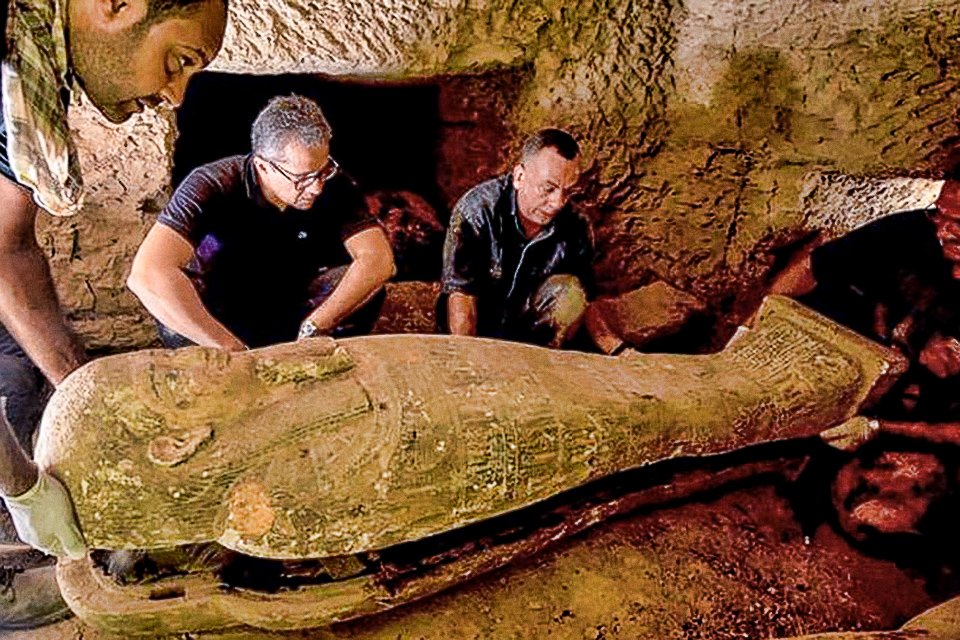 Múmias descobertas no Egito são tema de produção da Netflix (divulgação/Divulgação)