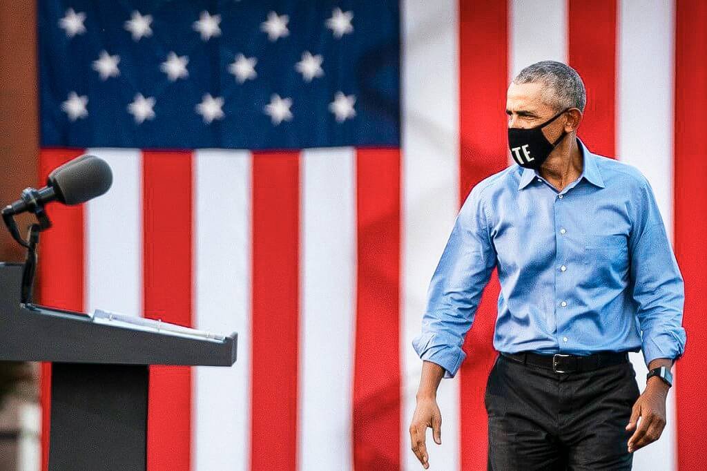 Eleições americanas: Obama participa de campanha de Joe Biden (Alex Edelman/AFP)