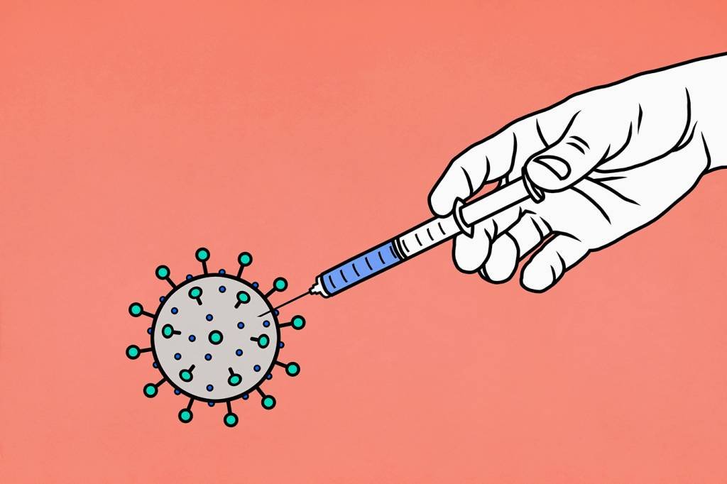 Vacina: proteção contra covid-19 não deve ficar pronta em outubro (Getty Images/Malte Mueller)