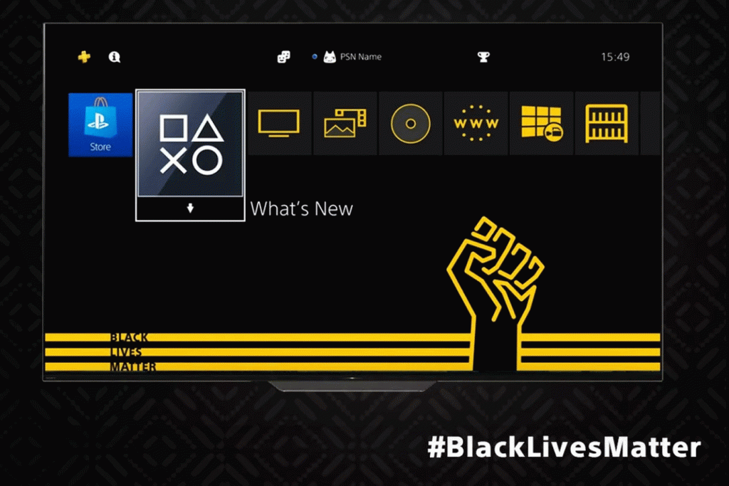 Sony lança novo tema gratuito "Black Lives Matter" para PS4