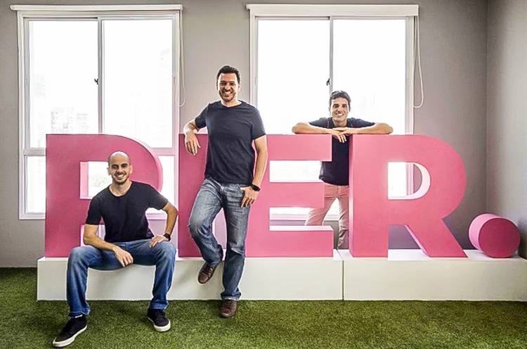 Pier: startup foi fundada em 2018 pelos ex-estudantes da Unicamp Rafael Oliveira, Igor Mascarenhas e Lucas Prado (André Porto/Divulgação)