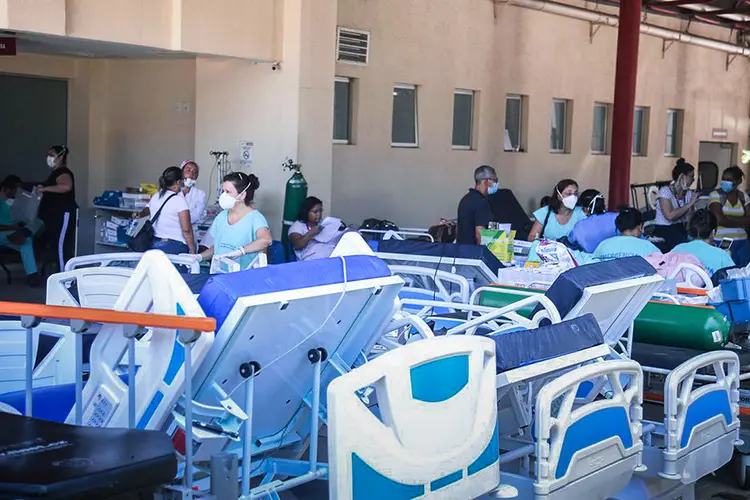 Hospital Federal de Bonsucesso: paciente estava em estado grave no CTI da unidade de saúde (Tânia Rêgo/Agência Brasil)