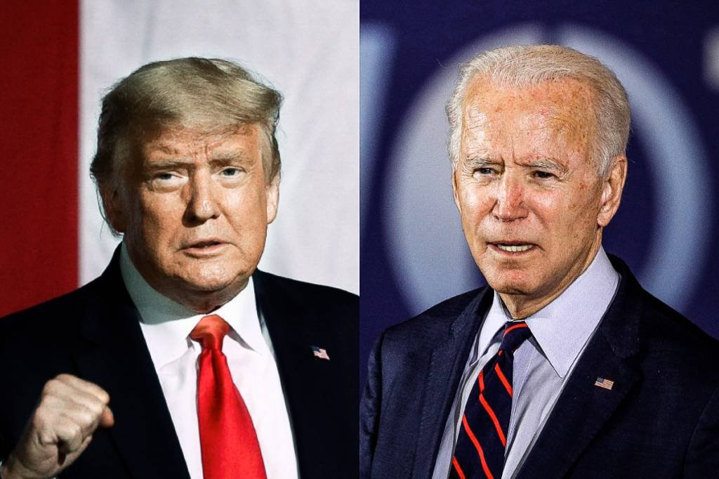 Na reta final da campanha, Trump e Biden visitam a Flórida