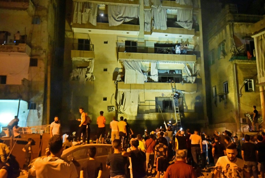 Beirute: emissora de TV de Beirute assegurou que mais de 30 pessoas ficaram feridas na detonação (AFP/AFP)