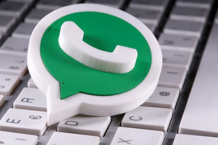 Logo do Whatsapp 
12/04/2020
REUTERS/Dado Ruvic (Dado Ruvic/Reuters)