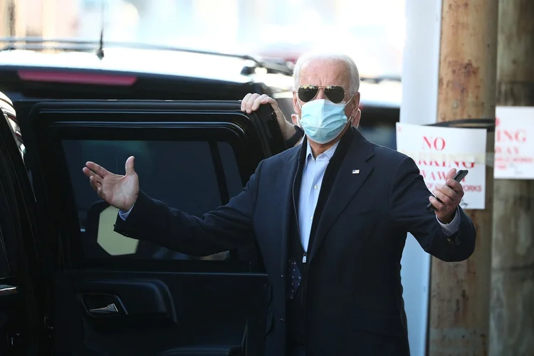 Joe Biden assume com o status de novo presidente que assume com o maior rali no S&P desde a eleição (Tom Brenner/Reuters)