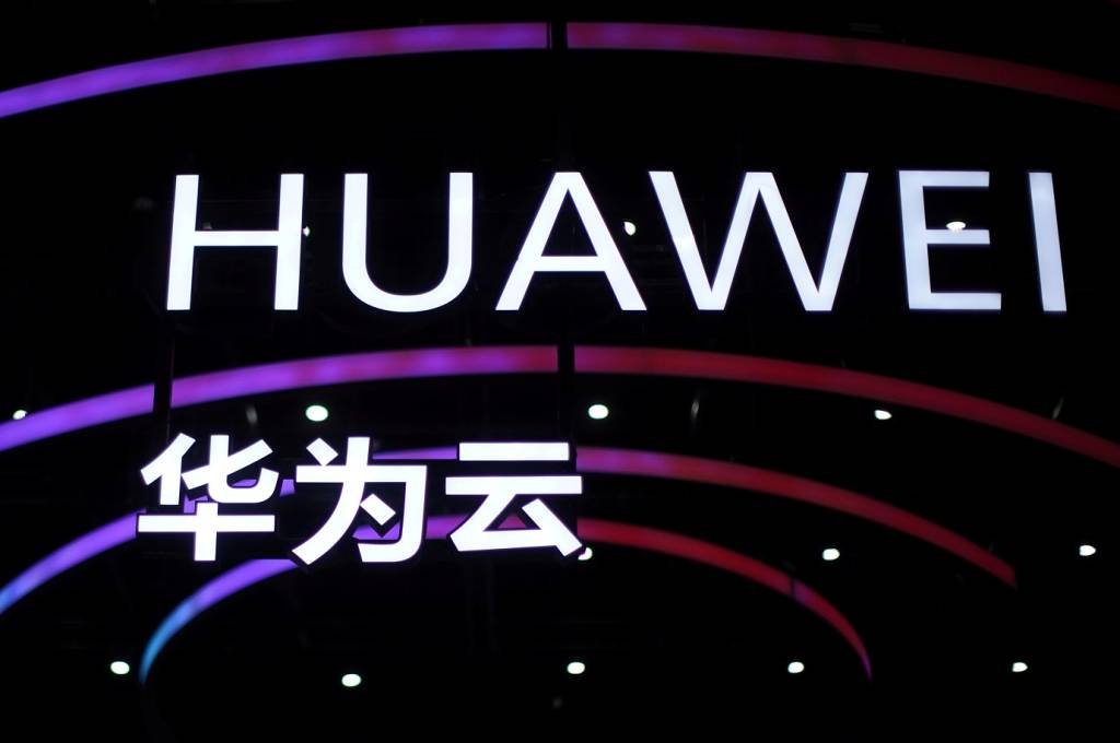 Nome Huawei visto no Connect in Shanghai, China,
 23/9/202 REUTERS/Aly Song (Aly Song/Reuters)
