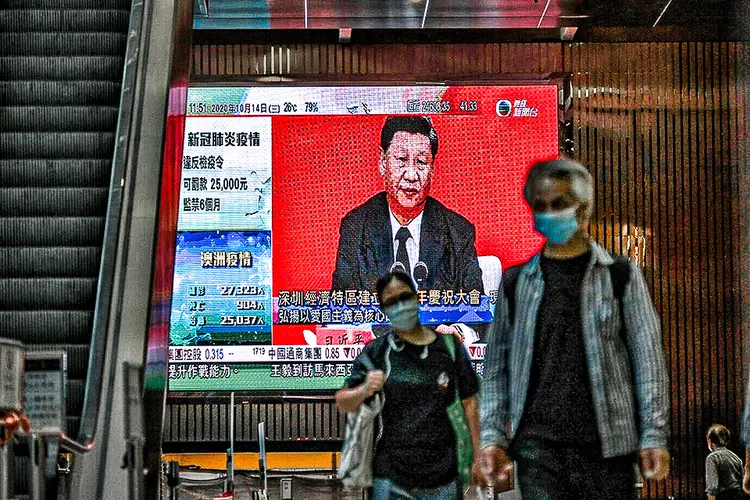 Hong Kong: as empresas estrangeiras podem ser processadas nos tribunais chineses por aplicação das sanções (Roy Liu/Bloomberg)