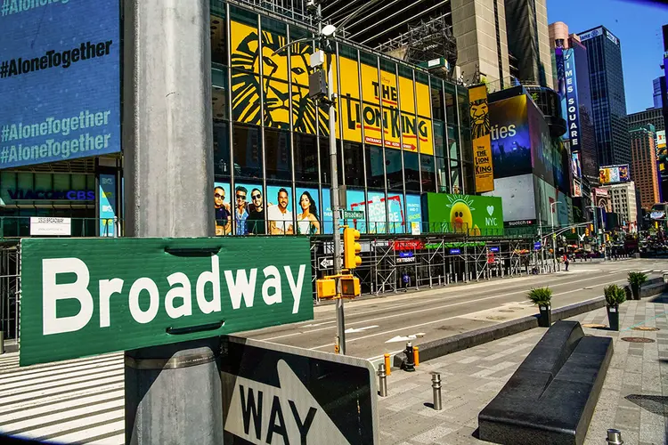 Região da Broadway, em Nova York (Eduardo Munoz Alvares/Getty Images)