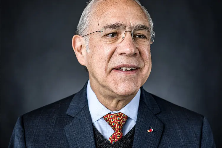 Jose Ángel Gurria, diretor da OCDE: “A questão é quantos países podem realmente fazer isso e manter a dívida dentro de um limite razoável. A resposta é: não muitos.” (Bloomberg/Bloomberg)