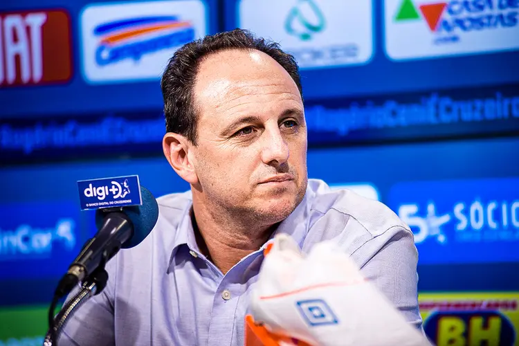 Técnico Rogério Ceni (Bruno Haddad/Cruzeiro/Divulgação)