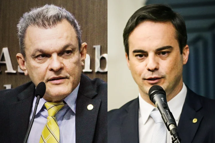 Sarto e Capitão Wagner: candidatos vão para o segundo turno em Fortaleza (Montagem/Exame)