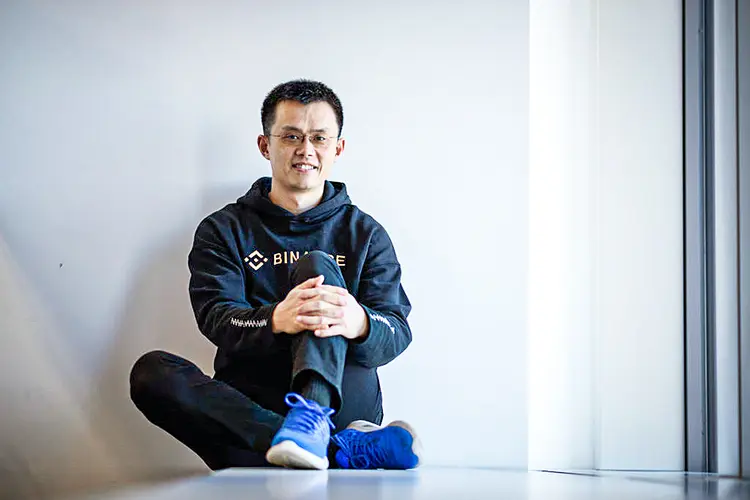 Zhao Changpeng: executivo anunciou sua renúncia como CEO da Binance. (Bloomberg/Getty Images)