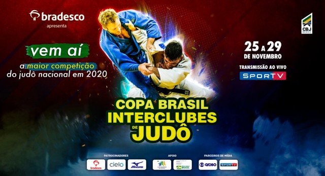 Com SporTV e Bradesco, nasce a Copa Brasil Interclubes de Judô