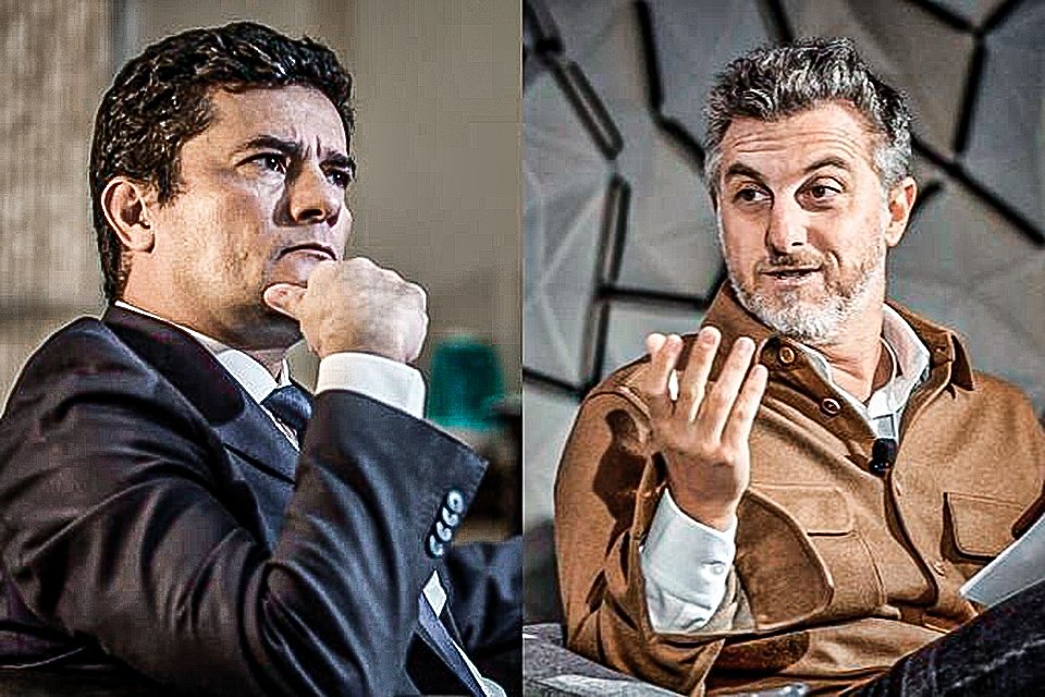 Moro e Huck: numa eventual chapa, um tira votos do outro