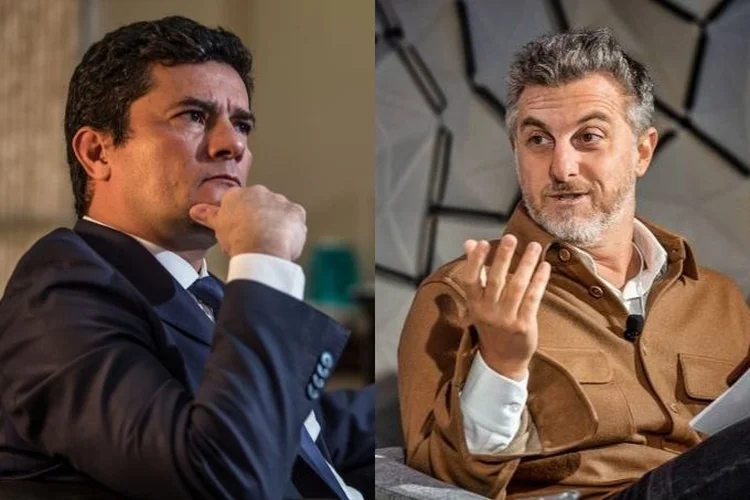 Eleições 2022: Sergio Moro e Luciano Huck estar juntos na disputa eleitoral (Andre Coelho/Getty Images/Montagem EXAME/Getty Images)