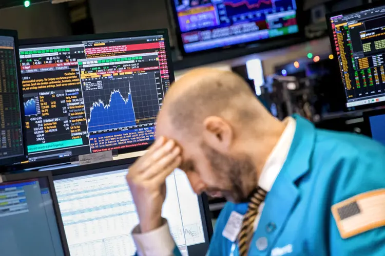JP Morgan: Se o mercado acionário subir em dezembro, pode haver US$ 150 bilhões adicionais em ações vendidas até o fim do mês por fundos de pensão (Michael Nagle/Bloomberg via/Getty Images)