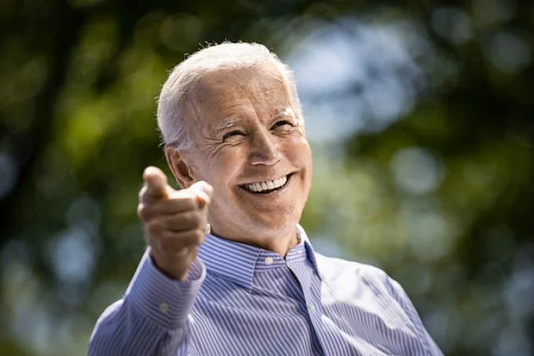 Joe Biden: candidato democrata à presidência dos Estados Unidos (Drew Angerer/Getty Images)