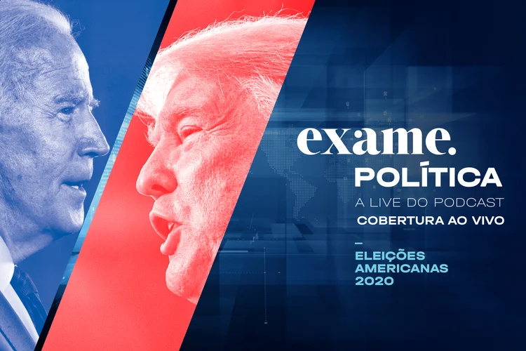 Eleições americanas: a EXAME traz analistas e economistas para analisar a apuração (Arte/Exame)