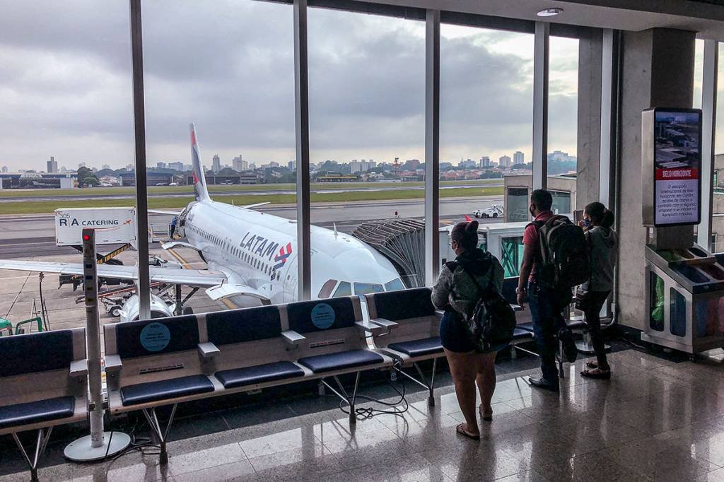 Aeroporto de Congonhas: terminal é um dos 16 no edital aprovado pela Anac (Germano Lüders/Exame)