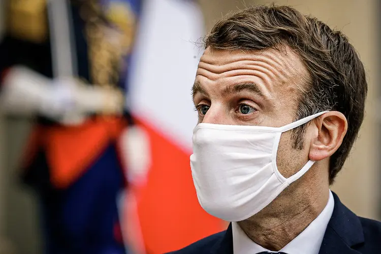 Presidente da França, Emmanuel Macron. (Divulgação/Getty Images)