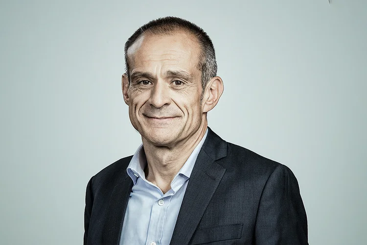 Jean-Pascal Tricoire: “Quanto mais digital for o mundo, maior será a economia de energia” (Divulgação/Divulgação)