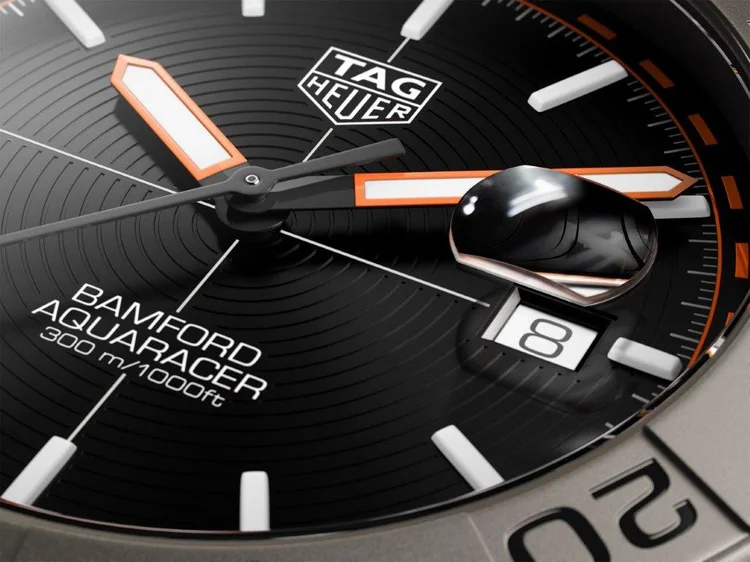 TAG Heuer Aquaracer Bamford Limited Edition: edição com 1.500 peças (TAG Heuer/Divulgação)