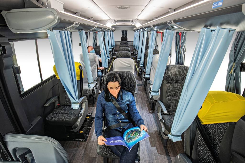 Marcopolo atinge 60% de participação em micro-ônibus com a marca Volare