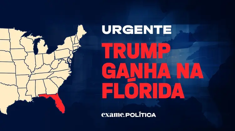 Flórida: vitória de Trump indica tempos difíceis para o democrata (Exame/Exame)