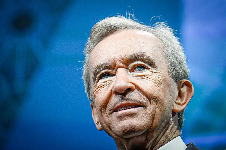 Bernard Arnault: a LVMH fechou a compra da Tiffany por US$ 15,8 bi.  (Philippe LOPEZ/Getty Images)