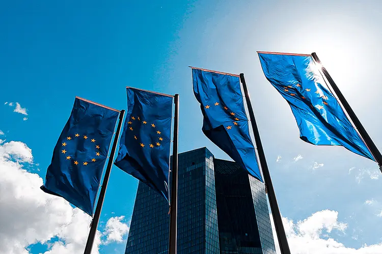 Sede do Banco Central Europeu (BCE), em Frankfurt, na Alemanha 26/04/2018 REUTERS/ (Kai Pfaffenbach/Reuters)
