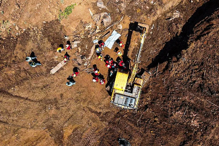 Brumadinho: após audiência nesta terça-feira, a Vale afirmou também que ainda não há definição de valores para um eventual acordo (Corpo de Bombeiros/Divulgação)