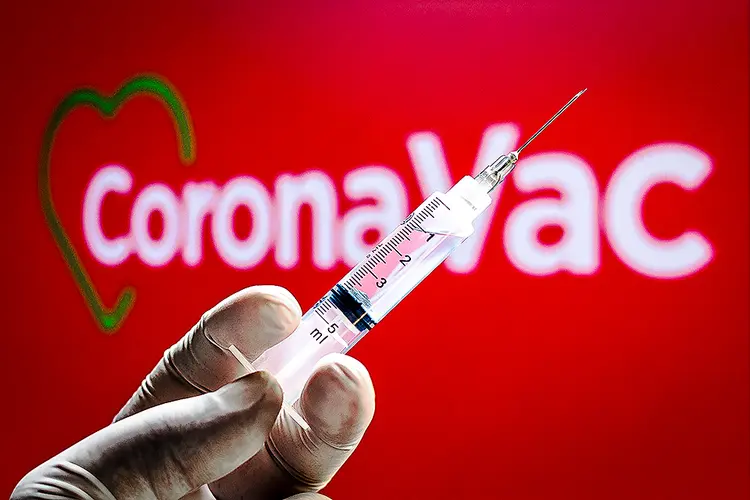 Primeiras 120 mil doses de vacina contra a covid-19 chegam ao Brasil (SOPA Images / Colaborador/Getty Images)