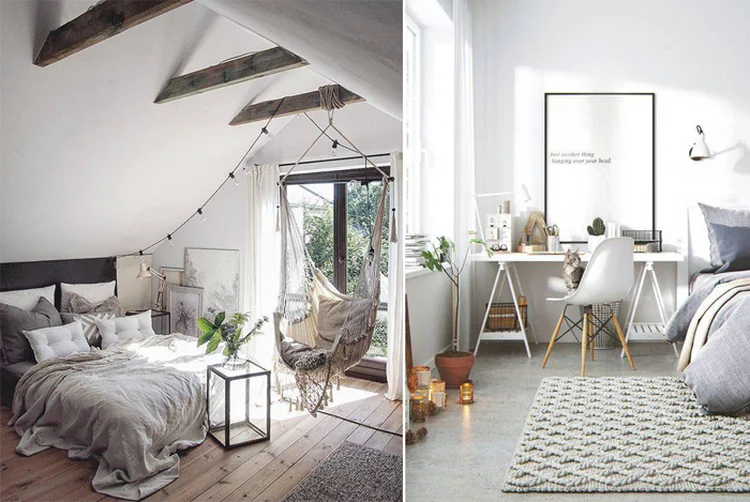 Cômodo decorado no estilo escandinavo (Divulgação/Divulgação)
